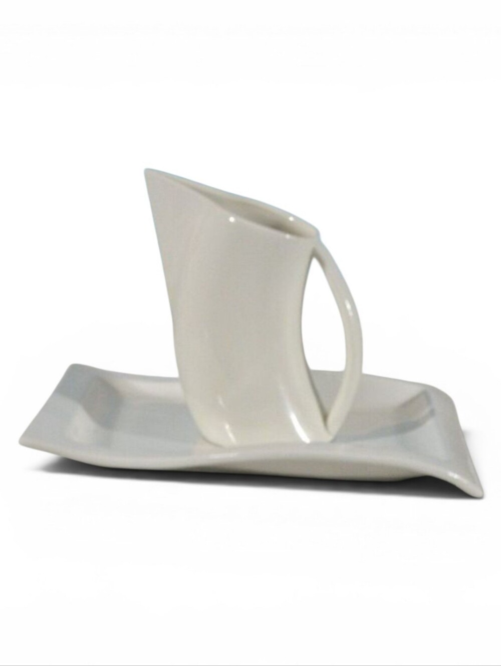 Pitcher and Platter White